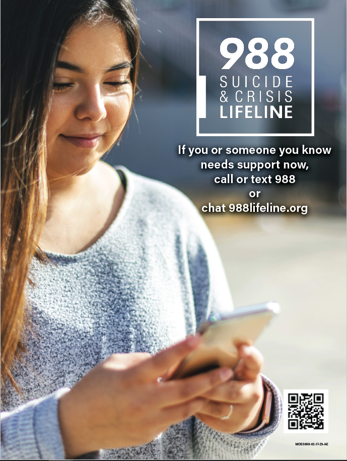 988 Suicide & Crisis Lifeline